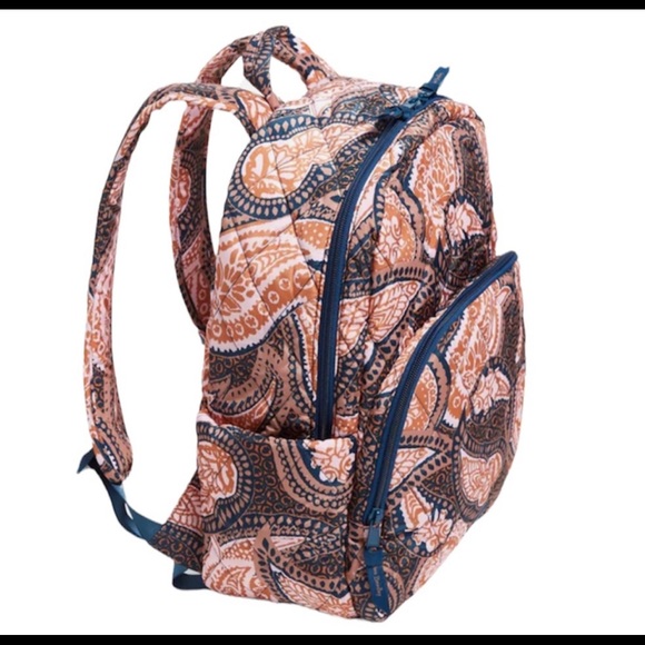 Vera Bradley Fern Paisley backpack and lunchbox - Picture 3 of 10